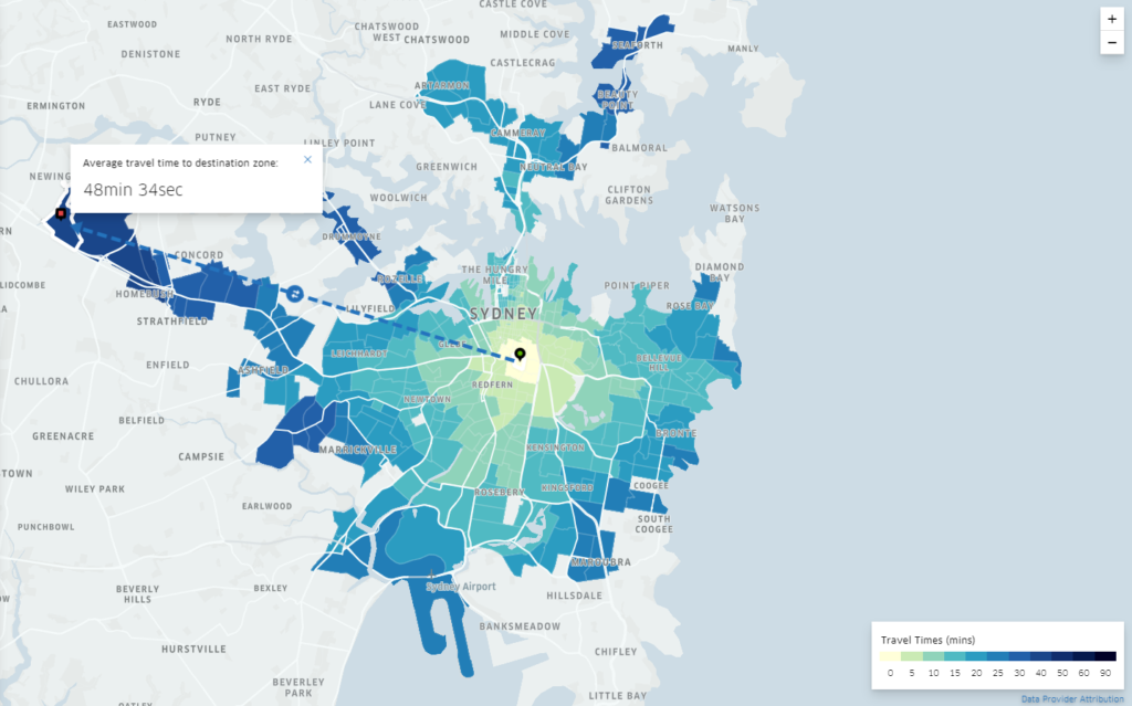 Uber data, Demand responsive transport, ride sharing, Transport Modelling, Transport analytics, Australia, Veitch Lister consulting, VLC