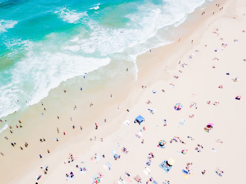 Beach tourist region