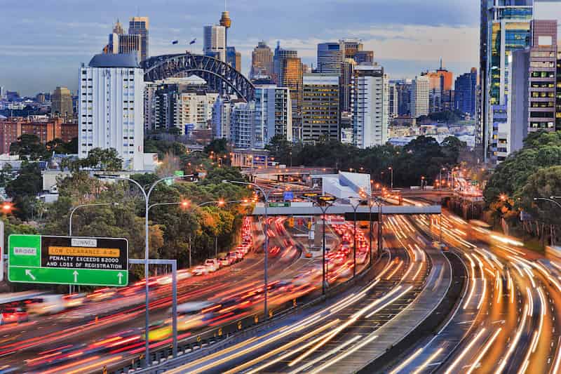 Sydney traffic