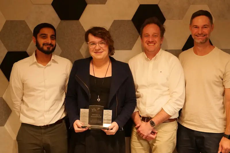 Tessa Cleugh award winner